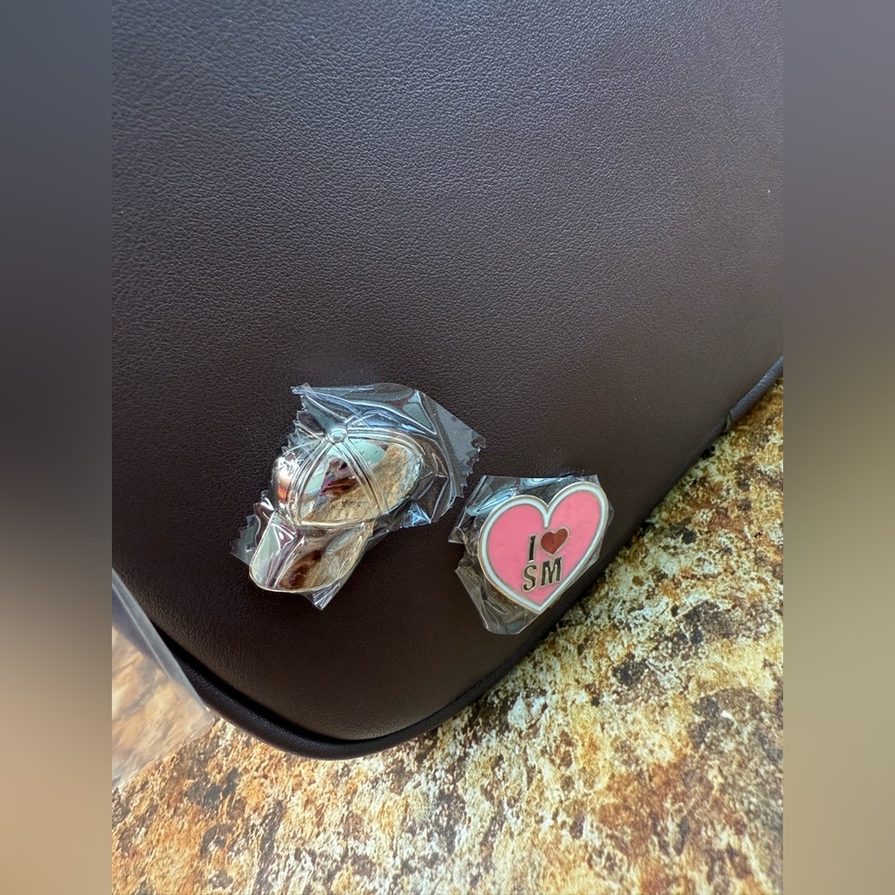 Steve Madden Chocolate BBLOGO Mini Backpack - Picture 6 of 14